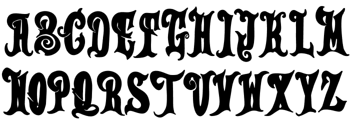Thetian FREE Font OTHER CHARS