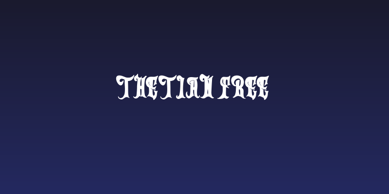 Thetian FREE Social Header