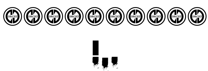 They Perished Font OTHER CHARS