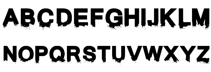 They Perished Font LOWERCASE