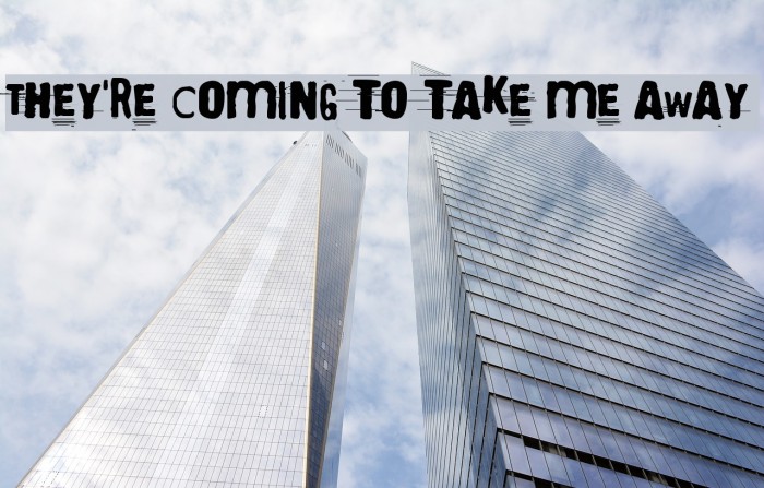 They're coming to take me away Font examples