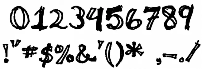 Thi Mega Tampon Font OTHER CHARS