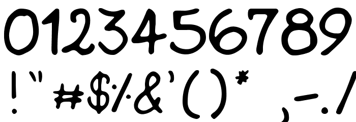 Thi Font OTHER CHARS