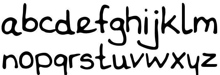 Thi Font LOWERCASE