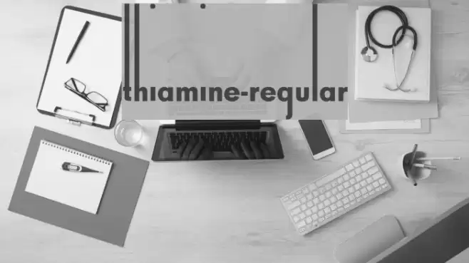 Thiamine-Regular Font examples