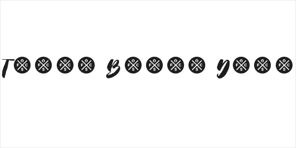 Thick Brush Demo Logo