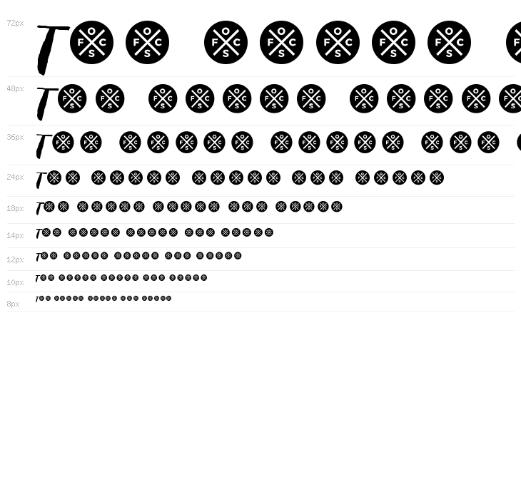 Thick Brush Demo Waterfall