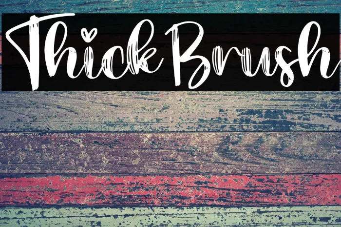 Thick Brush Example 3