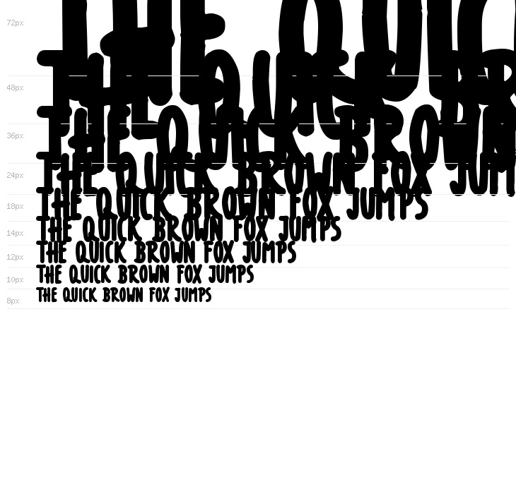 Thick Marker Talls Waterfall