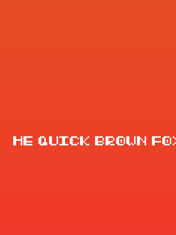 Thick Pixel Regular Poster