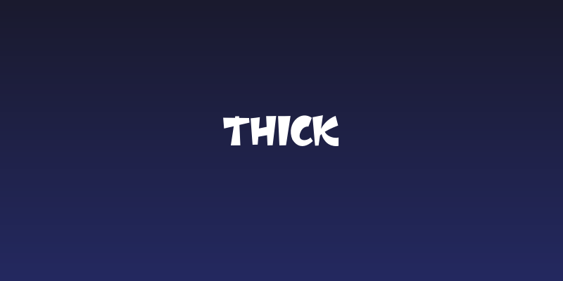 Thick Social Header