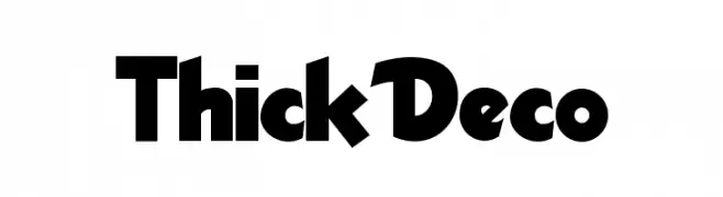 ThickDeco  Fuentes Gratis Descargar
