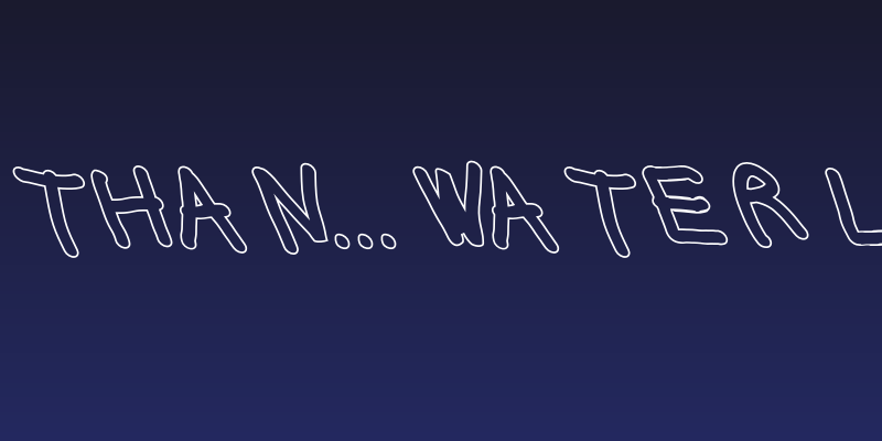 Thicker Than... Water Leftalic Social Header