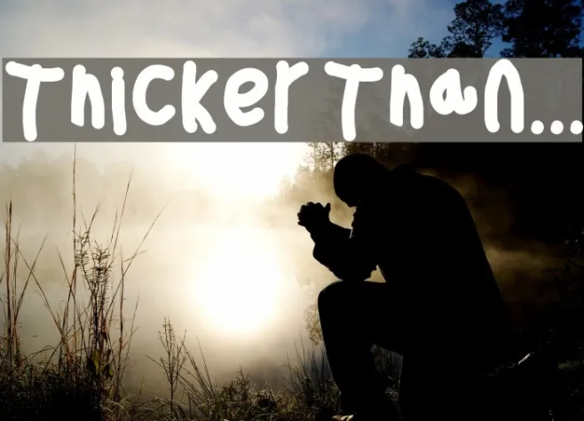 Thicker Than... Example 2