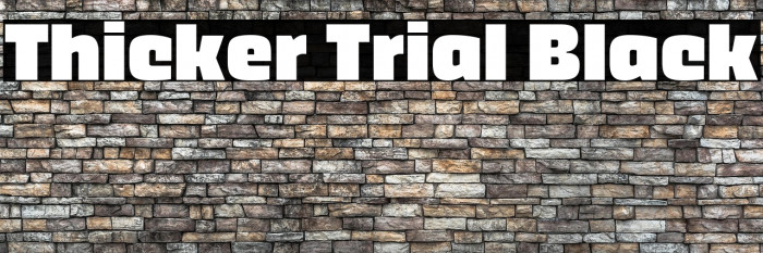 Thicker Trial Black Example 3