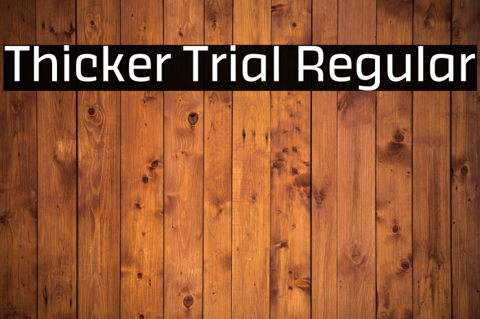 Thicker Trial Regular Example 2