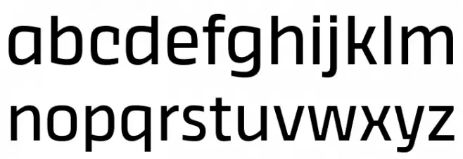 Thicker Trial Regular Шрифта строчной