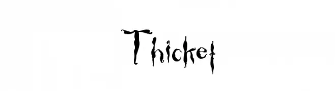 Thicket  नि: शुल्क फ़ॉन्ट्स डाउनलोड