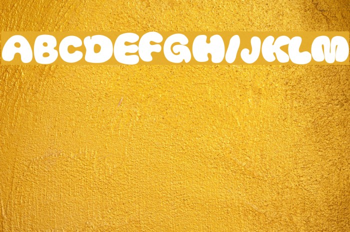 Thickhead Dark Font examples