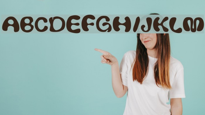 Thickhead Fonte examples