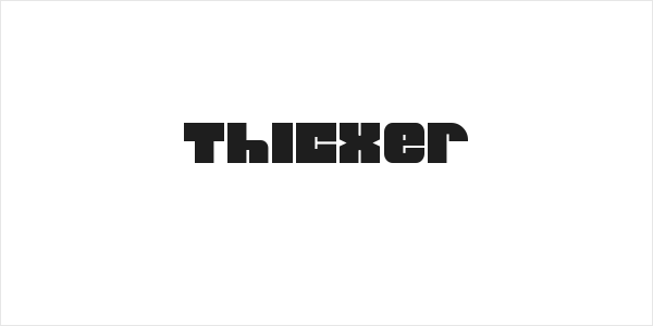 Thicxer Logo