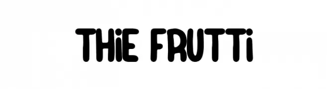 Thie Frutti  Frei Schriftart Herunterladen