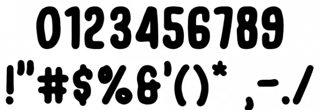 Thie Frutti फ़ॉन्ट अन्य घर का काम