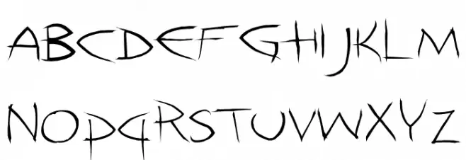 Thief by The Riddler फ़ॉन्ट लोअरकेस