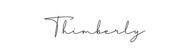 Thimberly  font caratteri gratis