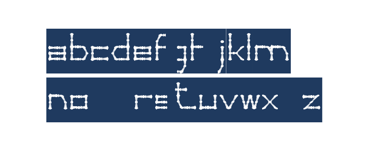 Thin Decorative-Inverse Lowercase