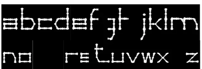 Thin Decorative-Inverse 字体 小写