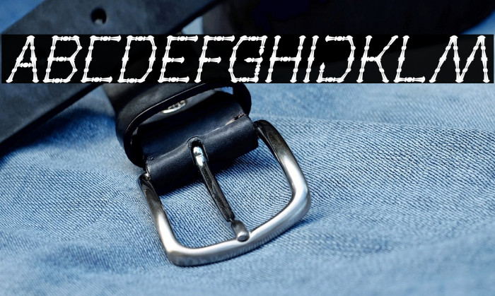 Thin Decorative Italic Example 3