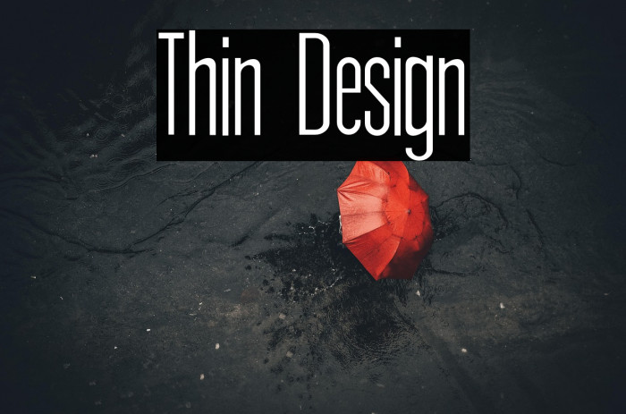 Thin Design Example 1