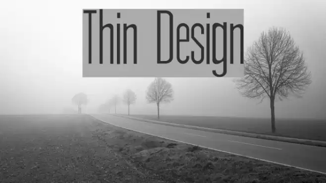 Thin Design Polices examples