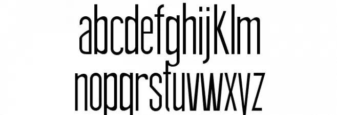 Thin Design Polices MINUSCULES