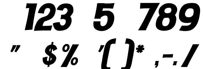 Thin Fox Font Alte caractere