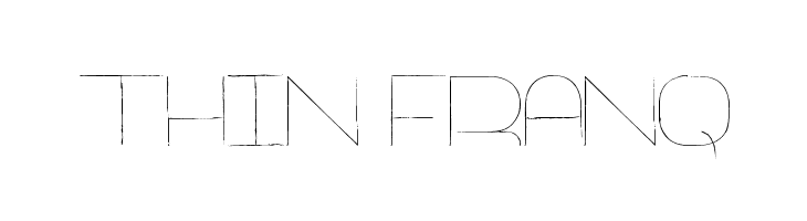 Thin Franq Font