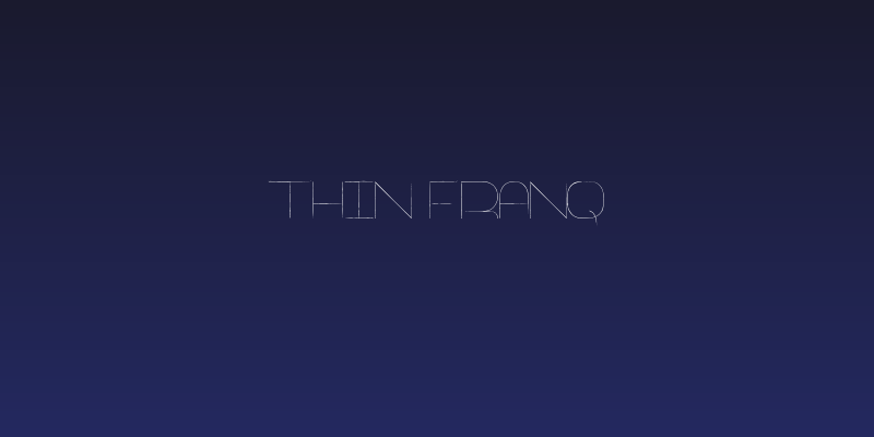 Thin Franq Social Header