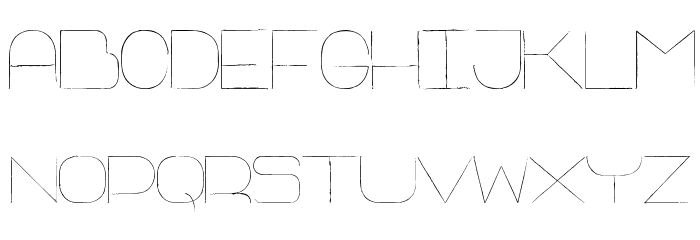Thin Franq Font LOWERCASE
