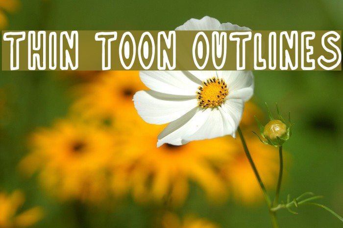 Thin Toon Outlines Example 3