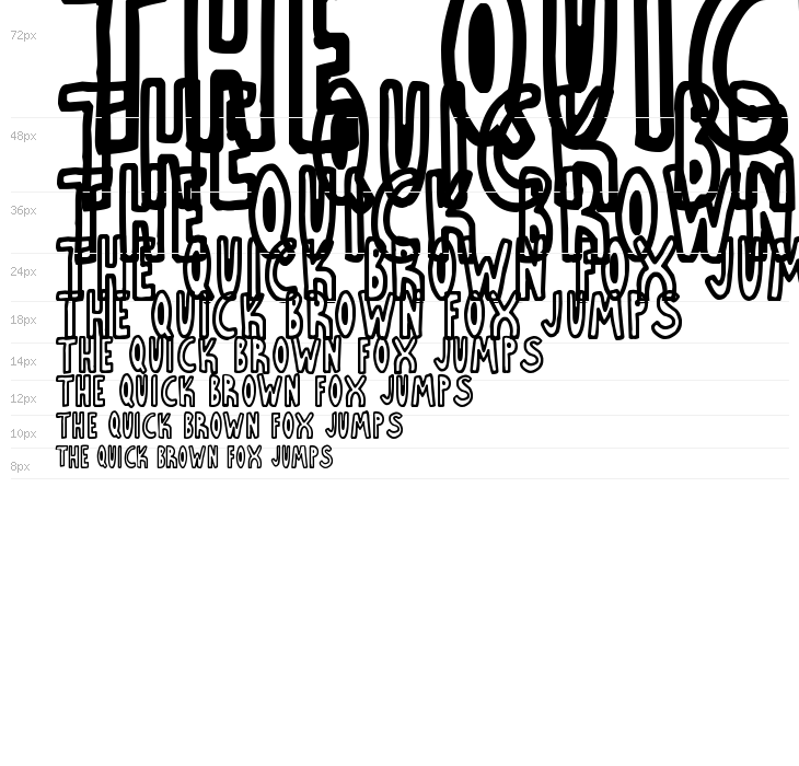 Thin Toon Outlines Waterfall