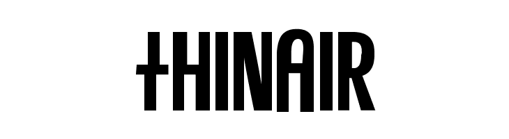 ThinAir  Frei Schriftart Herunterladen