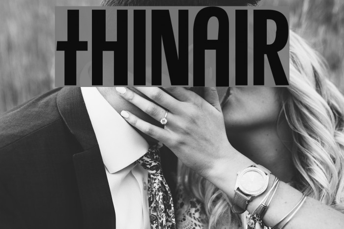 ThinAir Шрифта examples