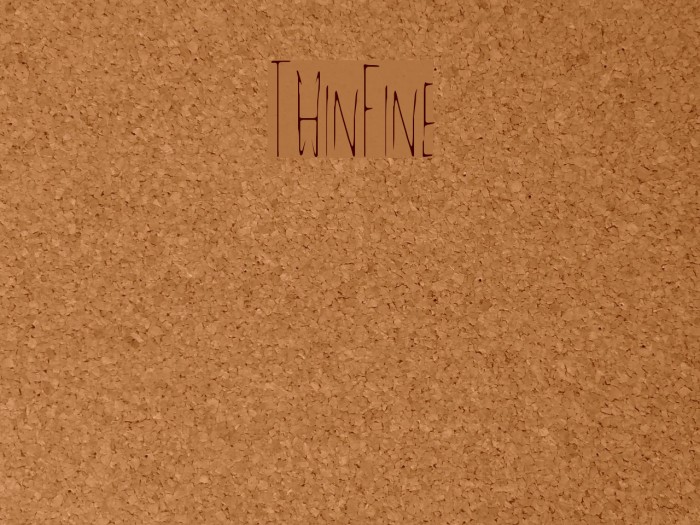 ThinFine Font examples