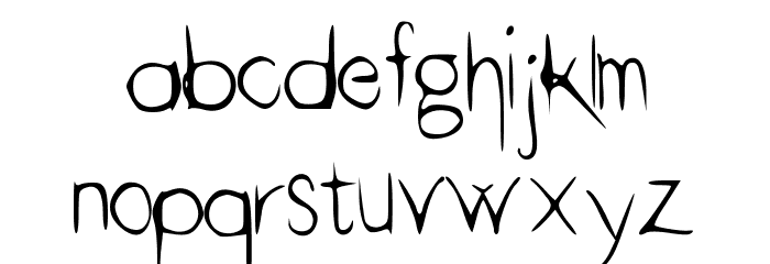 ThinHand Font LOWERCASE