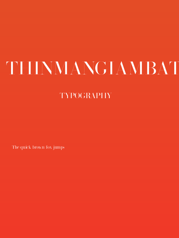 ThinManGiambattista Poster