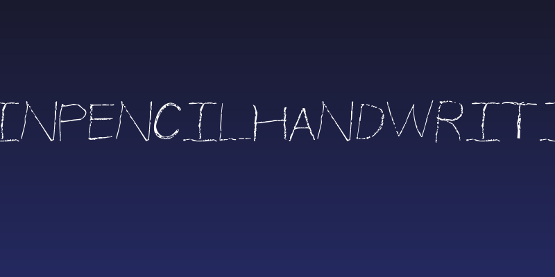 ThinPencilHandwriting Social Header