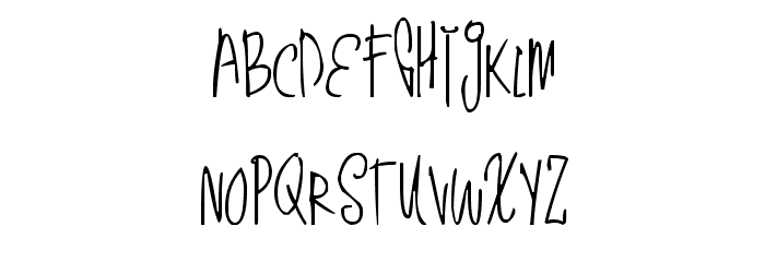ThinSimple フォント 小文字