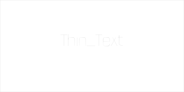 Thin_Text Logo