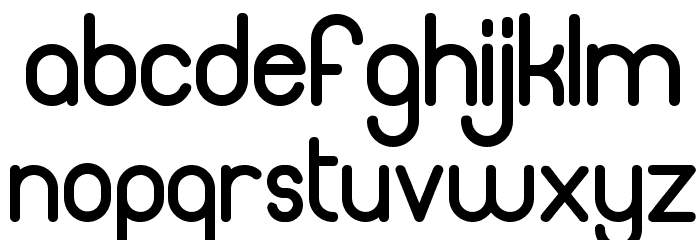 Thinfont-Bold フォント 小文字
